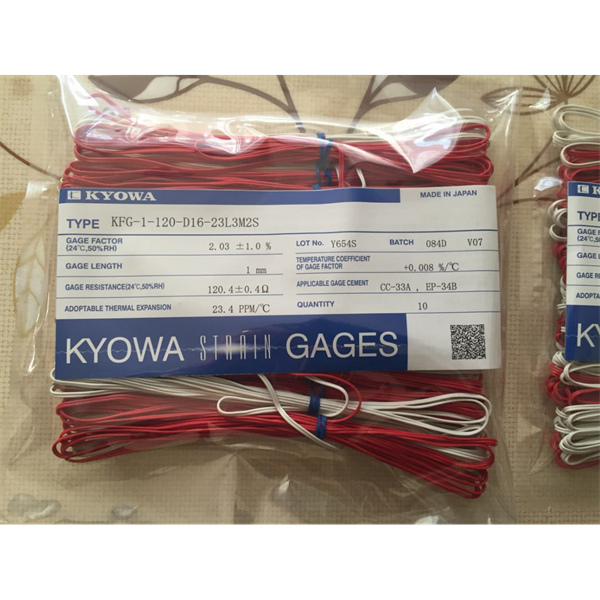 日本KYOWA共和配件耗材應變片KFGS-02-120-C1-16 L30C2R