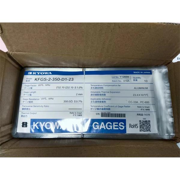 日本KYOWA應力測量應變片KFGS-3NE-120-C1-16 L15C3S
