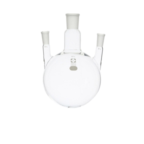 日本SIBATA柴田科學滑動三口圓底培養瓶005360-15200