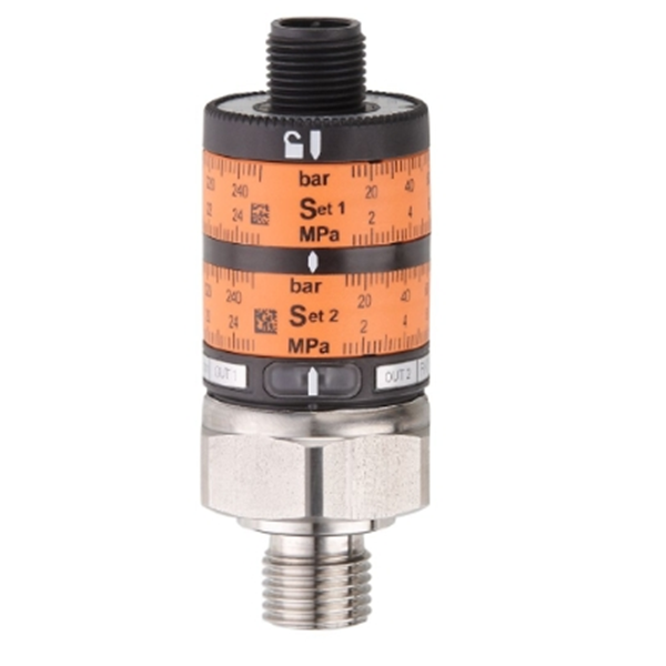 德國IFM易福門帶直觀開關點設定的壓力傳感器PK7532 PK-100-SFG14-QSPKG/US/ /W