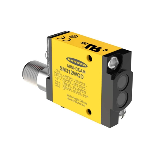 BANNER邦納美國MINI-BEAM系列光電傳感器 SM31RPDQDP